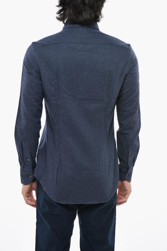  꼬르넬리아니 긴팔 셔츠 86P156 0811629 003 Blue - CORNELIANI