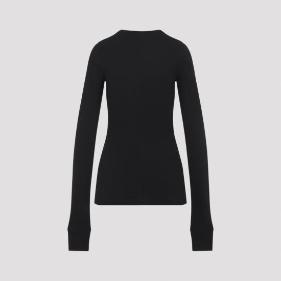 26SS 릭오웬스 몽클레어 반팔 티셔츠 MU01F8D0189AHD999 BLACK - RICK OWENS MONCLER