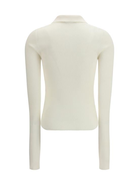 26SS 리에르 반팔 티셔츠 KNW70FRSWHITEKNIT WHITE KNIT - RIER