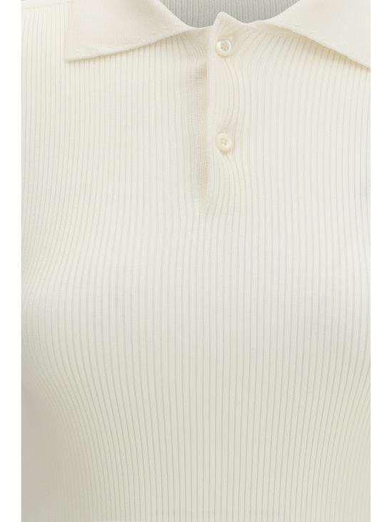 26SS 리에르 반팔 티셔츠 KNW70FRSWHITEKNIT WHITE KNIT - RIER