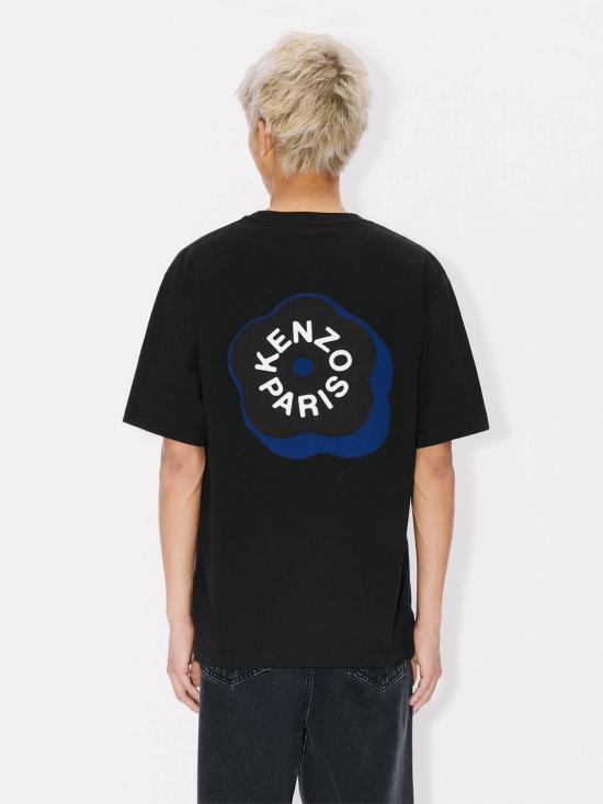 26SS 겐조 Boke Flower 2.0 자수 오버사이즈 티셔츠 FG55TS4024SG99J BLACK - KENZO