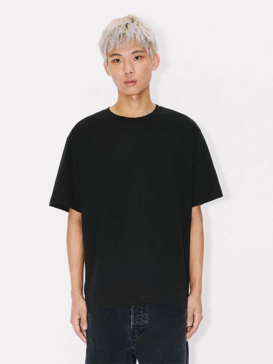 26SS 겐조 Boke Flower 2.0 자수 오버사이즈 티셔츠 FG55TS4024SG99J BLACK - KENZO