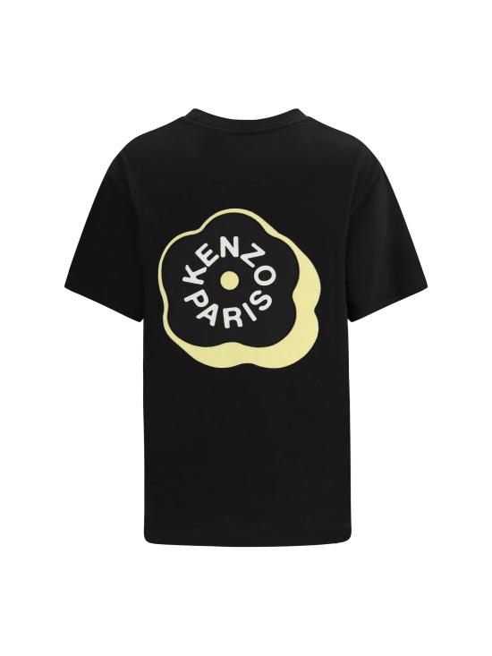 26SS 겐조 보케 플라워 2.0 엠브로이더드 루즈 티셔츠 FG52TS3024SG99J BLACK - KENZO