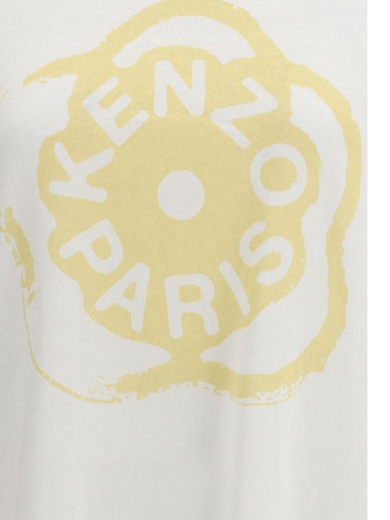 26SS 겐조 보케 플라워 2.0 루즈 티셔츠 FG52TS3034SK01 WHITE - KENZO
