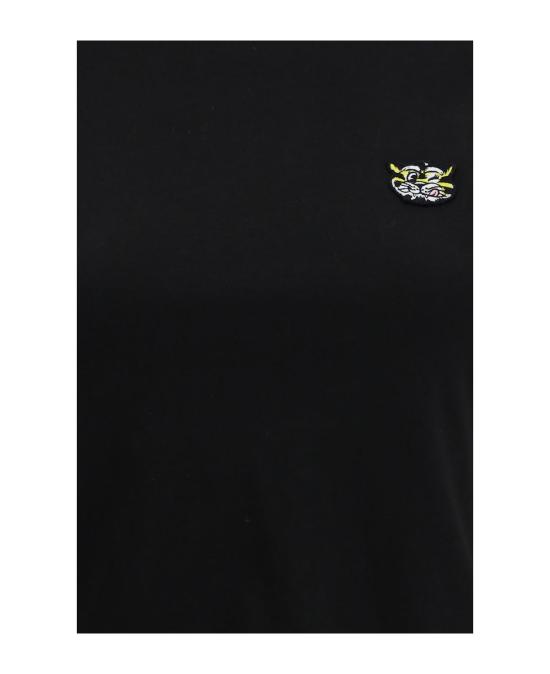 26SS 겐조 와일드 타이거 엠브로이더드 티셔츠 FG52TS2164SO99J BLACK - KENZO