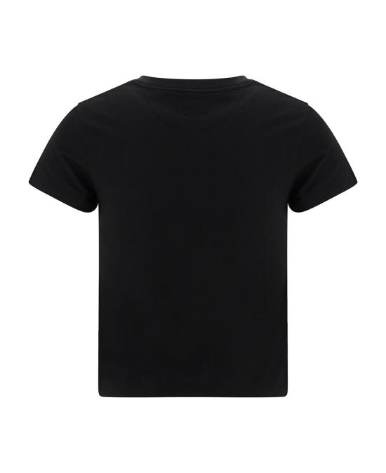 26SS 겐조 와일드 타이거 엠브로이더드 티셔츠 FG52TS2164SO99J BLACK - KENZO