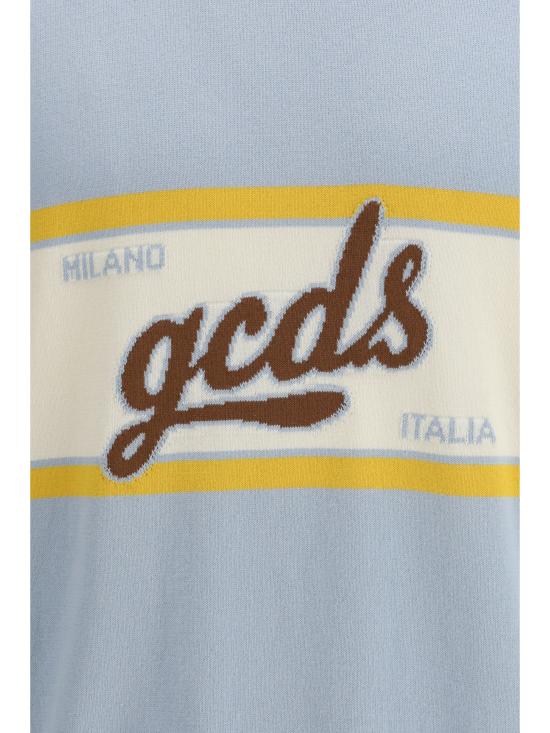 26SS 지씨디에스 반팔 티셔츠 C1MBQF149K107713Y PALE BLUE YELLOW - GCDS