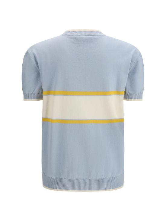 26SS 지씨디에스 반팔 티셔츠 C1MBQF149K107713Y PALE BLUE YELLOW - GCDS