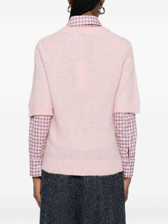 26SS 가니 브러쉬드 알파카 스웨터 A1070093868 CHALK PINK - GANNI