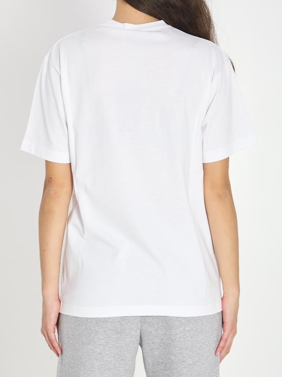26SS 구찌 자수 코튼 저지 티셔츠 837959XJHMR9051 WHITE MIX - GUCCI