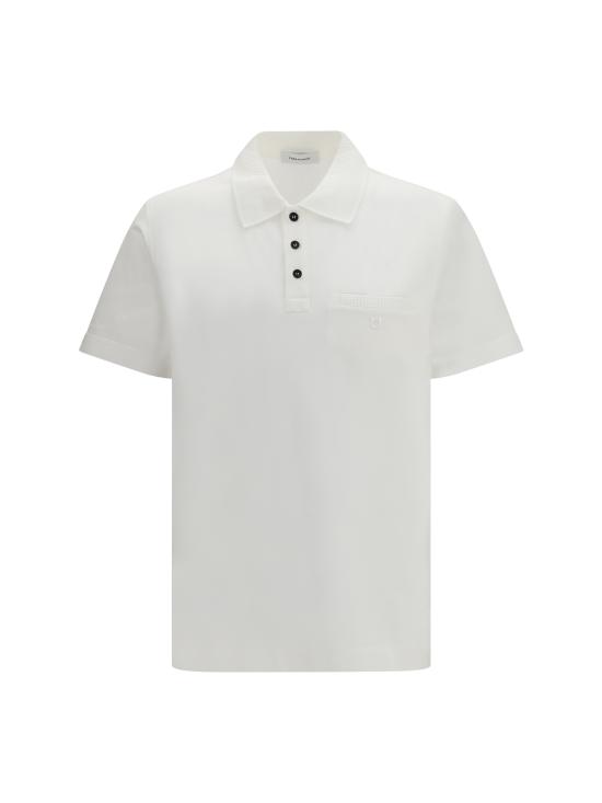 26SS 살바토레 페라가모 반팔 티셔츠 790947002 OPTIC WHITE