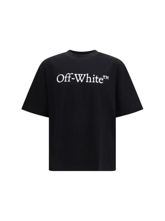 26SS 오프화이트 반팔 티셔츠 44MAA120C9J00810011001 BLACK WHITE