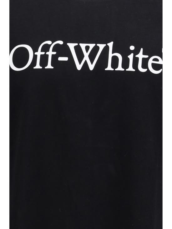 26SS 오프화이트 반팔 티셔츠 44MAA120C9J00810011001 BLACK WHITE - OFF WHITE