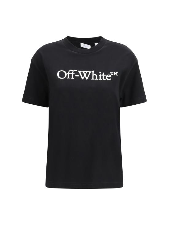 26SS 오프화이트 반팔 티셔츠 2AA089C99JER005W003 BLACK WHITE