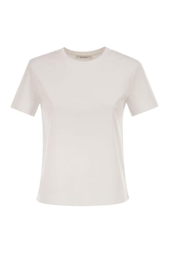 26SS 막스마라 반팔 티셔츠 2611971028600001 BIANCO OTTICO