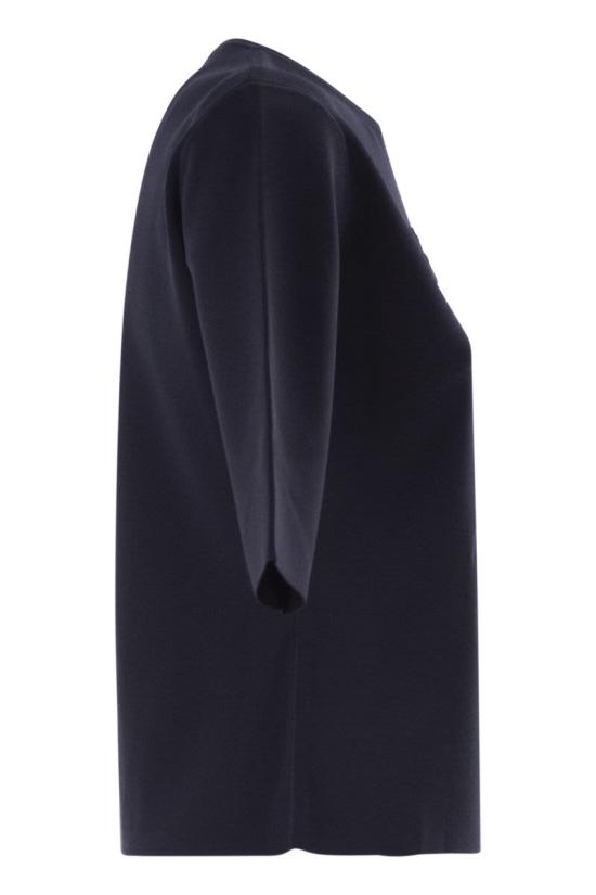 26SS 막스마라 반팔 티셔츠 2611361098600004 BLU MARINO - MAX MARA
