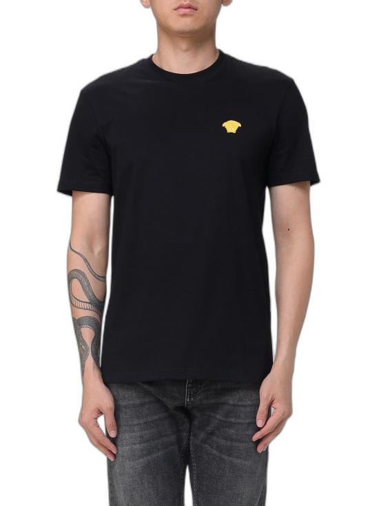 26SS 베르사체 반팔 티셔츠 10084811A084891B000 BLACK