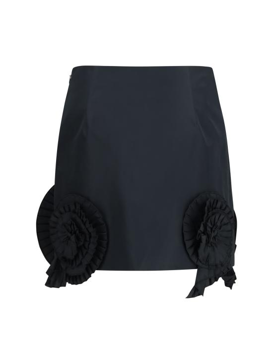 26FW 블루마린 스커트 RF6050T886422222 NERO - BLUMARINE
