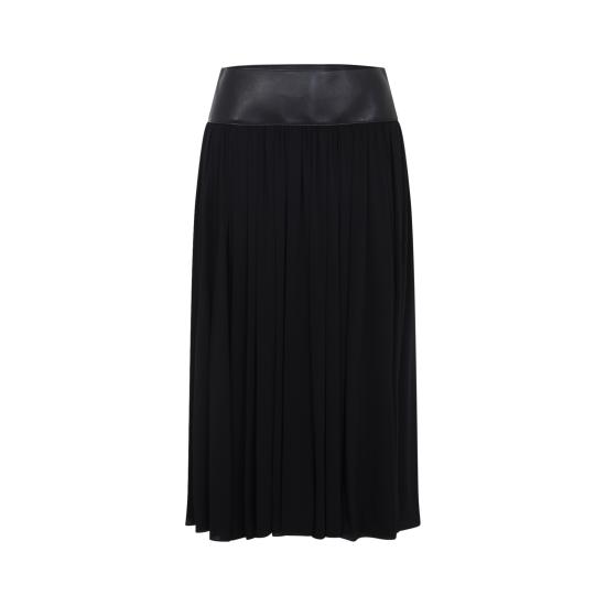 26SS 알라이아 스커트 AA9J2488J050C995 NOIR ALAIA