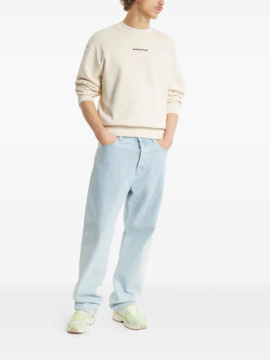 26SS 메종키츠네 스웨터 QM00300KM03410063 NOBLE BEIGE - MAISON KITSUNE