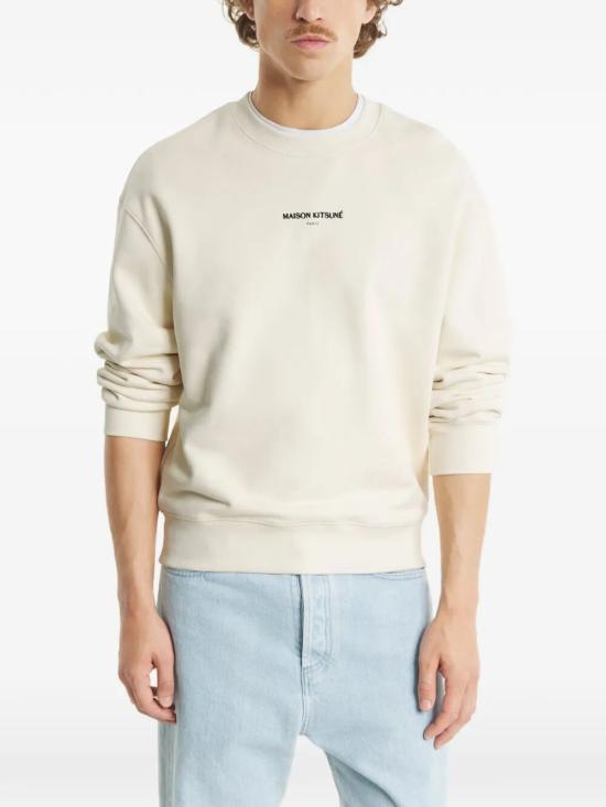 26SS 메종키츠네 스웨터 QM00300KM03410063 NOBLE BEIGE - MAISON KITSUNE