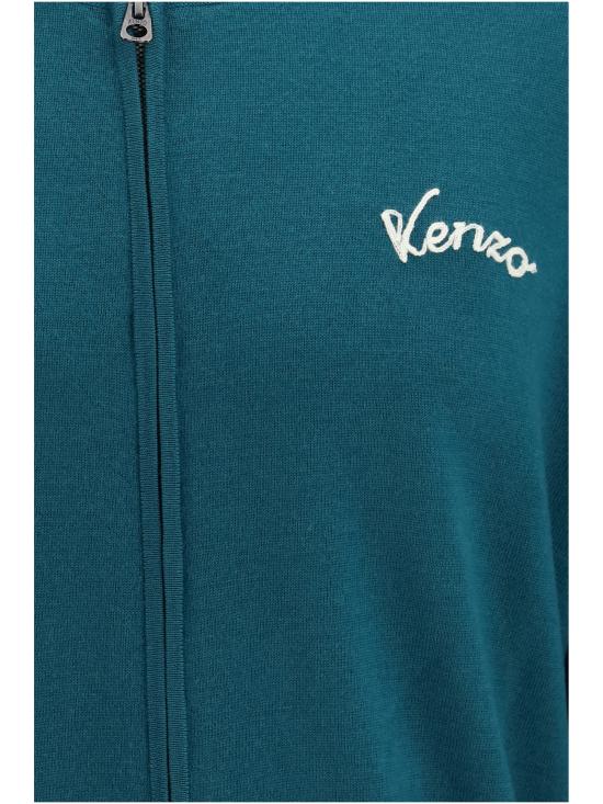 26FW 겐조 스웨터 FG65CA8193FH55 BOTTLE GREEN - KENZO