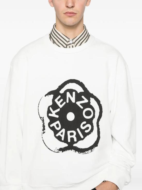 26SS 겐조 스웨터 FG55SW5094MJ02 OFF WHITE - KENZO