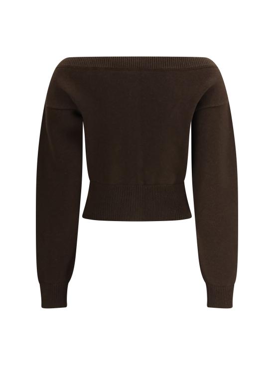 26SS 톰포드 스웨터 CAK388YAX1018ECJ CHOCOLATE TORTE - TOMFORD