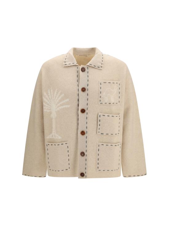 26FW 바지스트 스웨터 BZFW26CA083936602 BEIGE RED