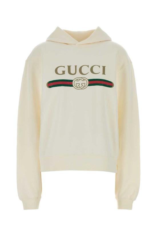 26FW 구찌 후드 티셔츠 865106XJHT89066 WHITE MC