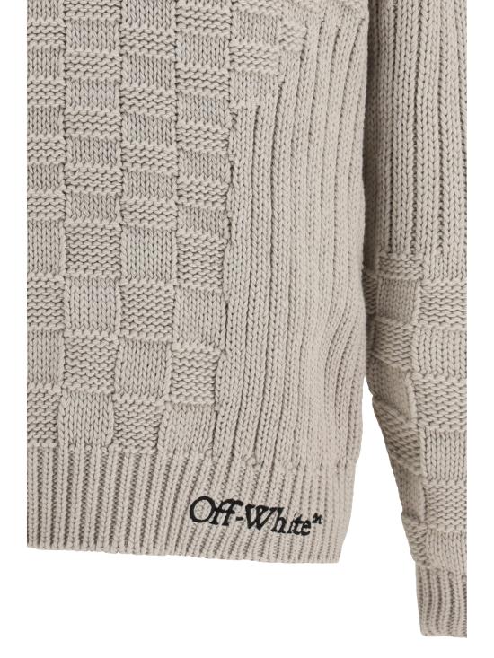 26SS 오프화이트 스웨터 44MHE20RS26K0012502050 STONE - OFF WHITE