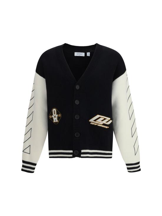 26SS 오프화이트 스웨터 44MHB019S26K0020010001 BLACK