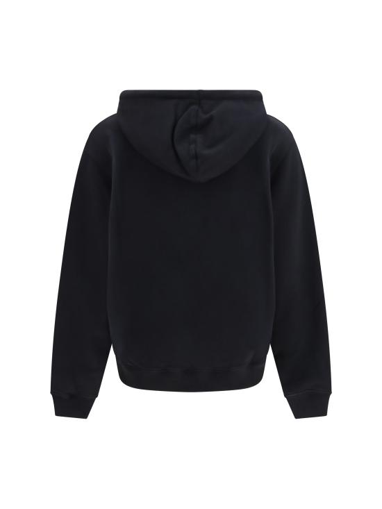 26FW 오프화이트 후드 티셔츠 2FE00503TW013 BLACK ELECTRIC BLUE - OFF WHITE
