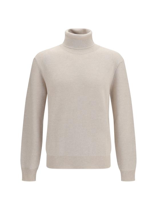 26FW 브리오니 스웨터 UMU30LOCK129790 BEIGE WHITE