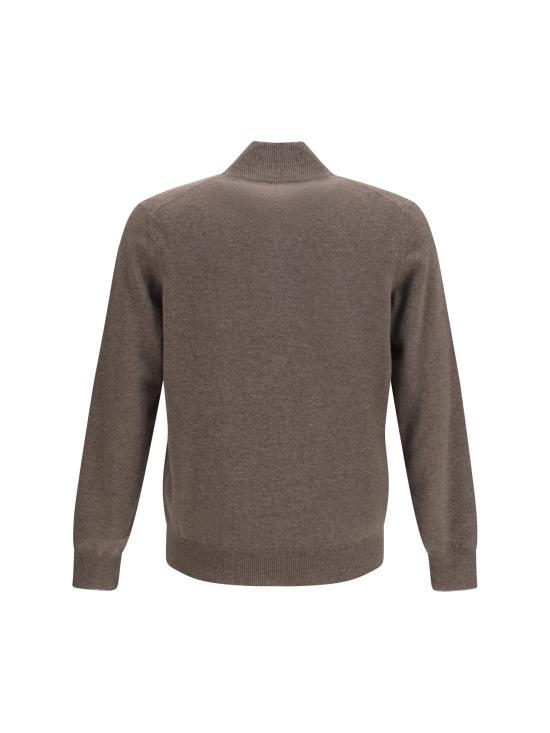 26FW 브루넬로 쿠치넬리 캐시미어 집업 니트 M2200124CP849 LONTRA GRIGIO CHIARO - BRUNELLO CUCINELLI