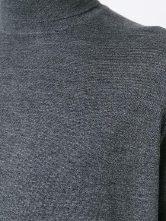 26FW 브루넬로 쿠치넬리 롤 넥 스웨터 M2400103C079C PIOMBO GRIGIO CHIARO - BRUNELLO CUCINELLI