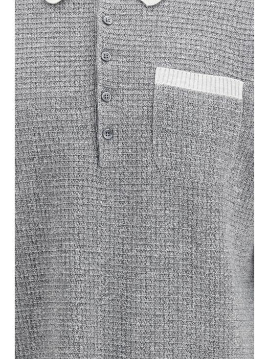 26SS 톰브라운 스웨터 MKP156AY6011055 LT GREY - THOM BROWNE