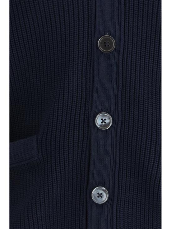 26FW 톰브라운 가먼트 다이드 4바 가디건 MKC635AY3065415 NAVY - THOM BROWNE