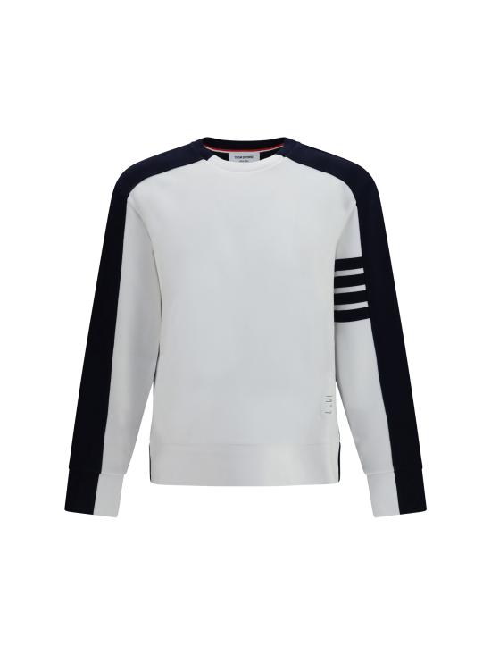 26FW 톰브라운 스웨터 MJT580A00535104 WHITE NAVY