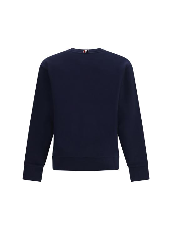 26FW 톰브라운 스웨터 MJT580A00535104 WHITE NAVY - THOM BROWNE