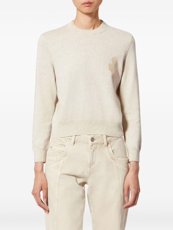26SS 이자벨마랑에뚜왈 스웨터 PU0858FAD1L16ELGLY LIGHT GREY YELLOW - ISABEL MARANT ETOILE