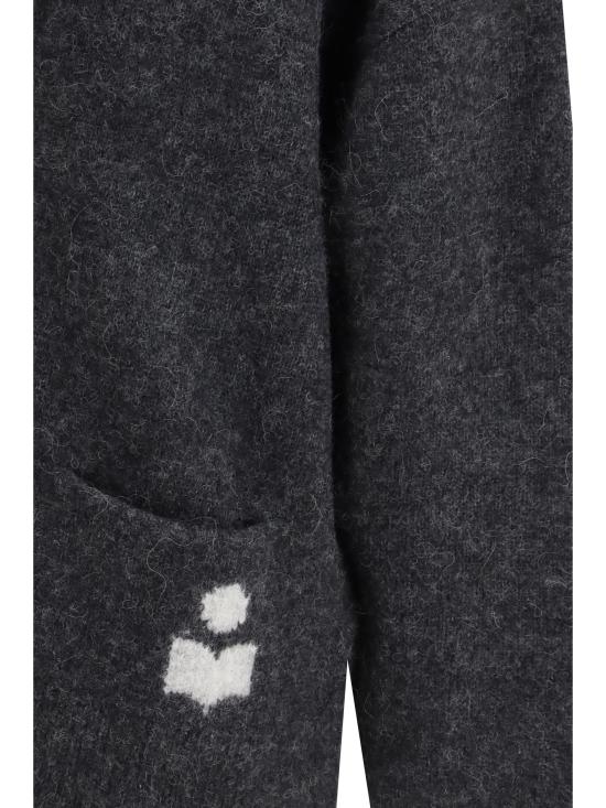 26SS 이자벨마랑에뚜왈 스웨터 CA0129FAD1L12E02MY MEDIUM GREY - ISABEL MARANT ETOILE