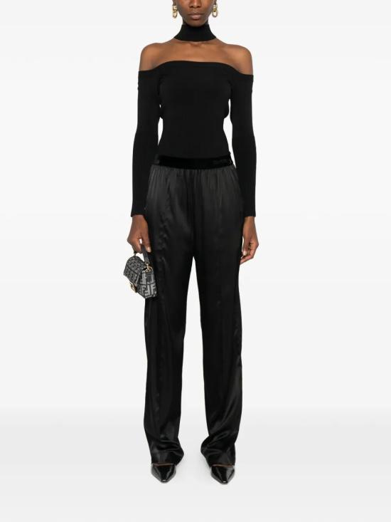 26SS 톰포드 스트레이트 팬츠 PAW683FAX881NAA BLACK - TOMFORD