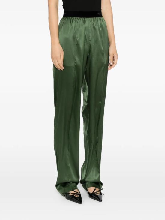 26SS 톰포드 스트레이트 팬츠 PAW683FAX881GCA MOSS GREEN - TOMFORD