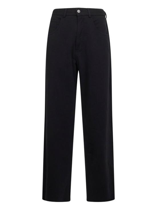 26SS MM6 메종마르지엘라 코튼 트라우저 S52KA0548M25014900 BLACK