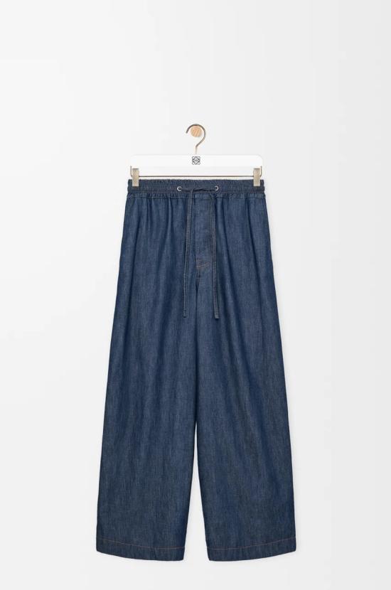 26FW 로에베 스트레이트 팬츠 H526Y11XAC8798 DENIM BLUE