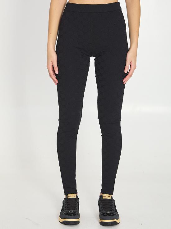 26SS 구찌 스트레이트 팬츠 852277XKFCP1000 BLACK