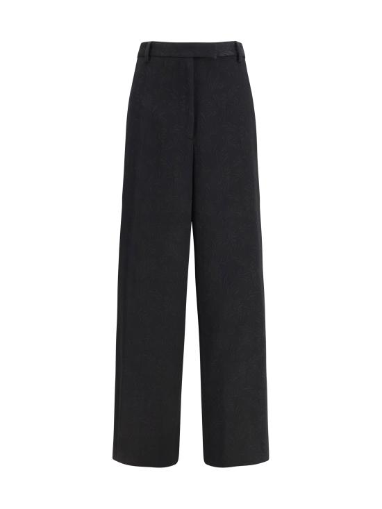 26SS 드리스 반 노튼 스트레이트 팬츠 2610109463265900 BLACK