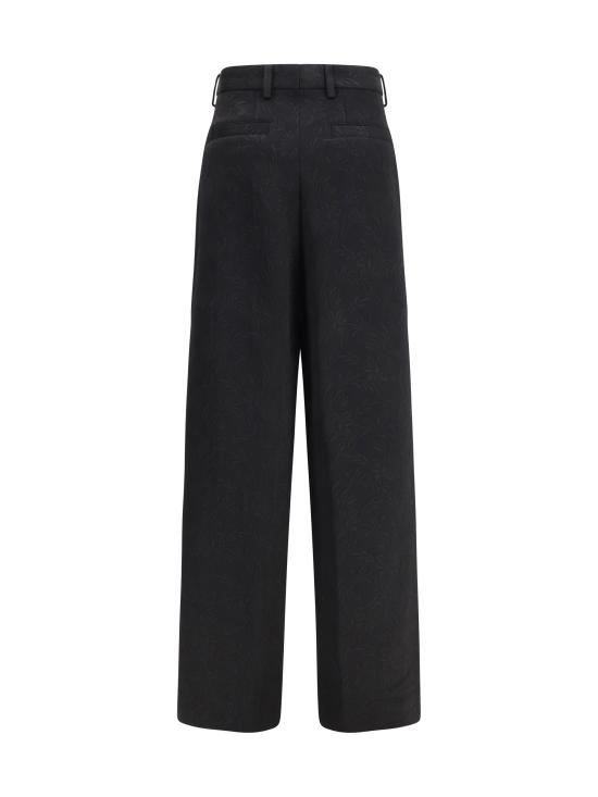 26SS 드리스 반 노튼 스트레이트 팬츠 2610109463265900 BLACK - DRIES VAN NOTEN