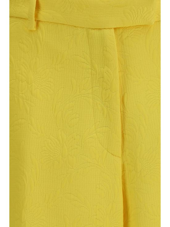 26SS 드리스 반 노튼 스트레이트 팬츠 2610109463265202 YELLOW - DRIES VAN NOTEN